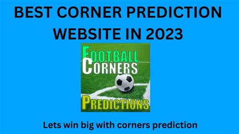 cornerprobet|best corner prediction site 2022.